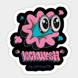 Kickwash Sticker